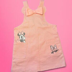 Disney Minnie Mouse 24 month toddler pink denim dress